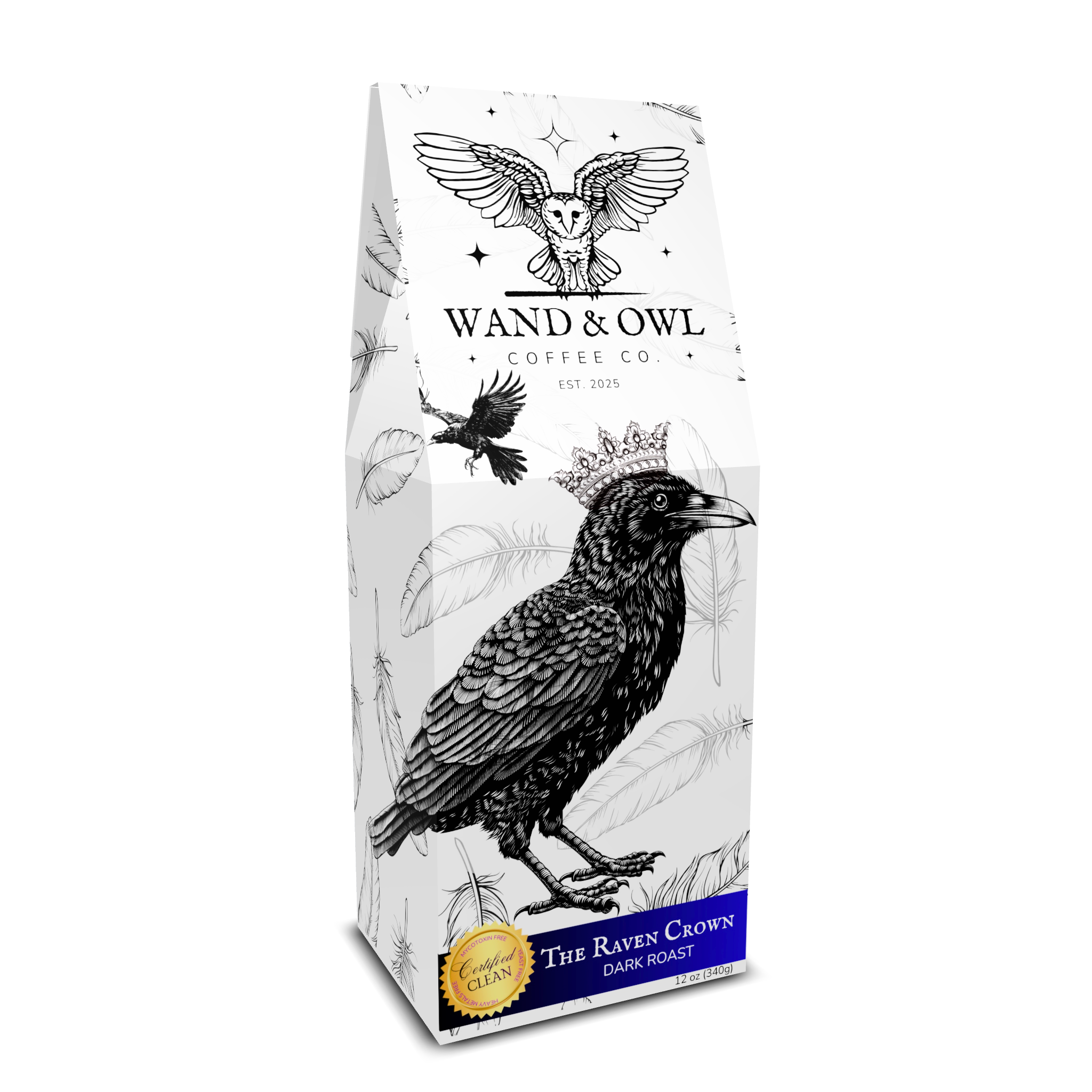 The Raven Crown | Dark Roast – Wand & Owl Coffee Co.
