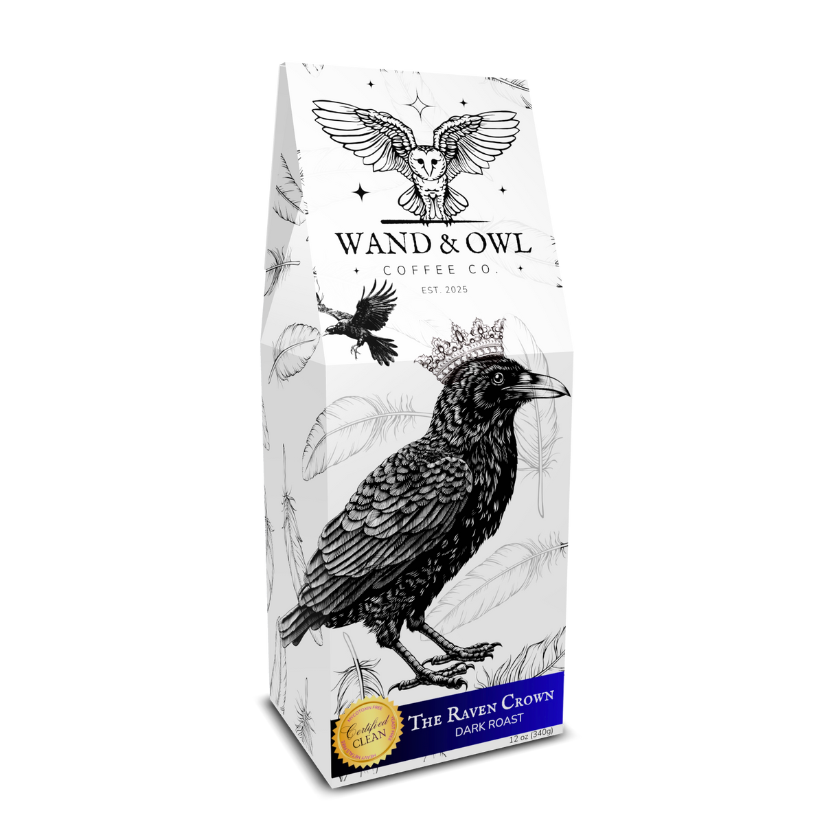 The Raven Crown | Dark Roast – Wand & Owl Coffee Co.