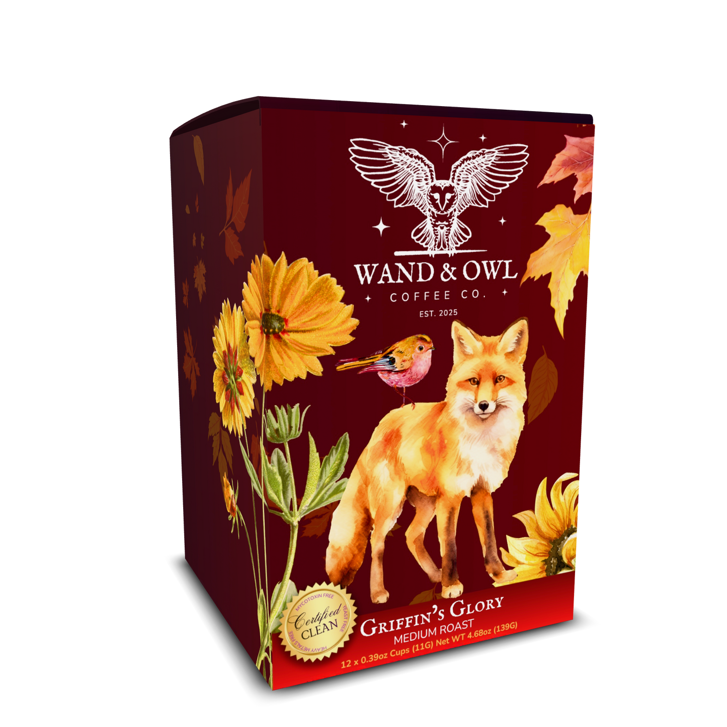 GRIFFIN'S GLORY (K-CUPS) | Certified-Clean Medium Roast