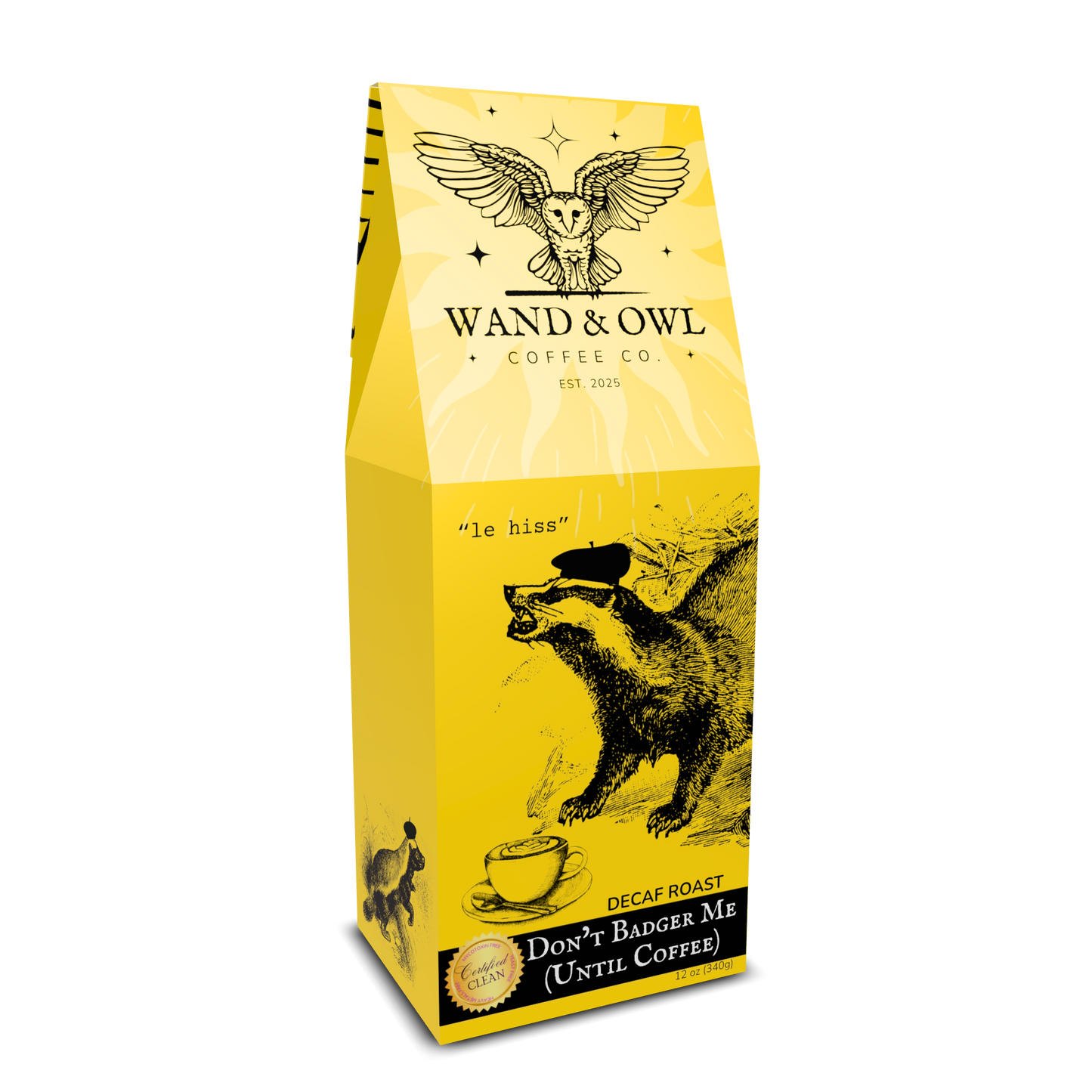 Don't Badger Me | Decaf Medium Coffee